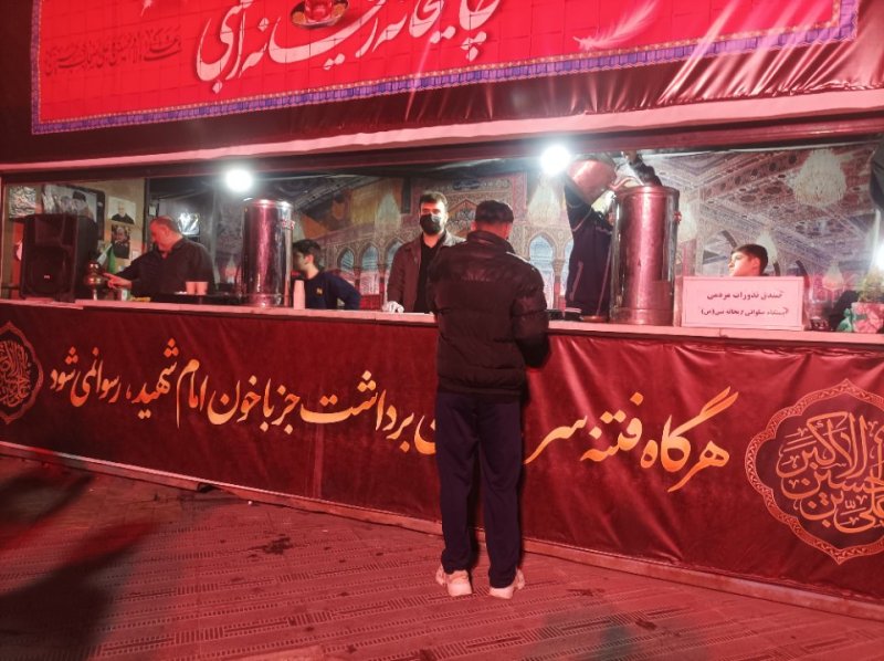برپایی موکب دانشجویی توسط کانون ایثار و شهادت دانشگاه آزاد اسلامی واحد دورود
