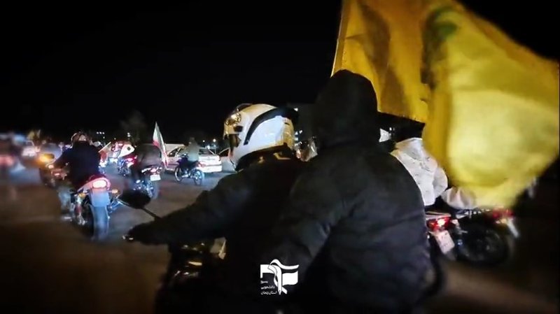 کاروان موتور سواران و خودرویی وطن به همت دانشجویان بسیجی _ زنجان5