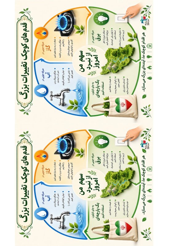 پوستر چاپی جهت صرفه جویی