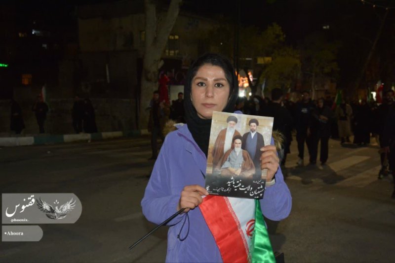 مجموعه عکس هایی از تجمع منتقمان امام در کرمانشاه