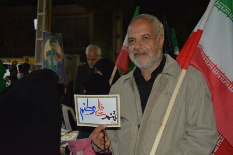 قاب هایی از تجمعات شبانه نحن منتقمون در شهر کرمانشاه