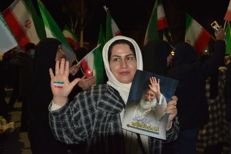 قاب هایی از تجمع نحن منتقمون کرمانشاه