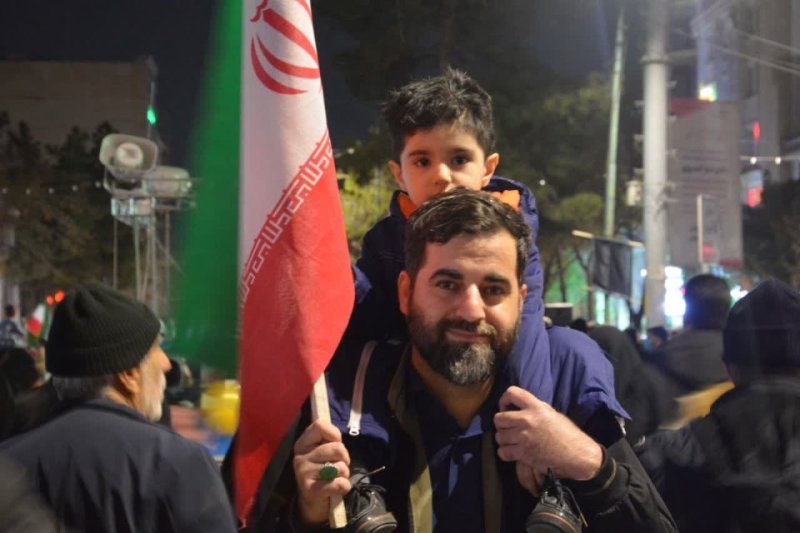 قاب هایی از تجمعات شبانه نحن منتقمون در شهر کرمانشاه