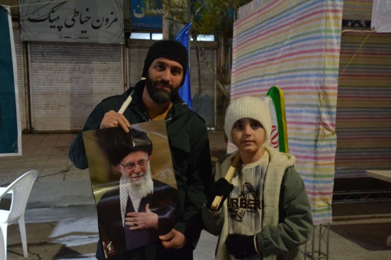 قاب هایی از تجمع نحن منتقمون کرمانشاه