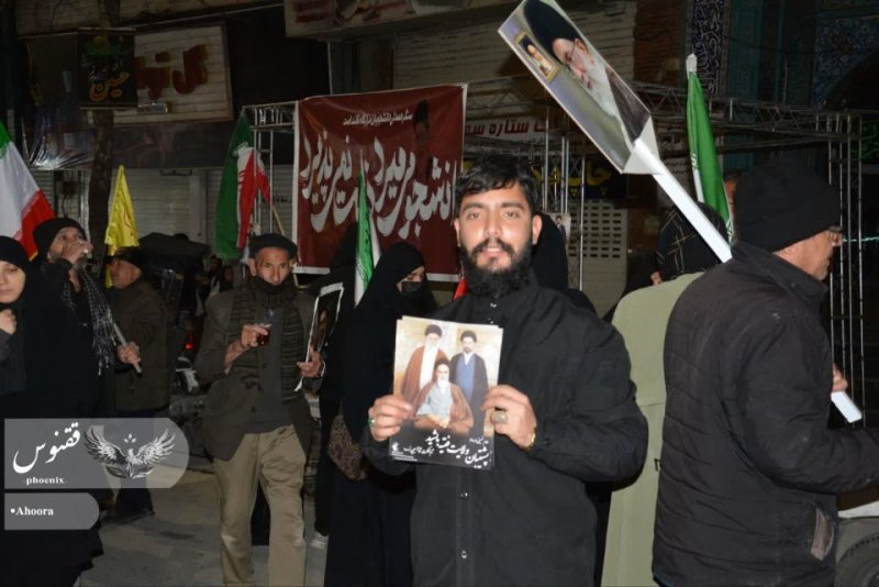 مجموعه عکس هایی از تجمع منتقمان امام در کرمانشاه