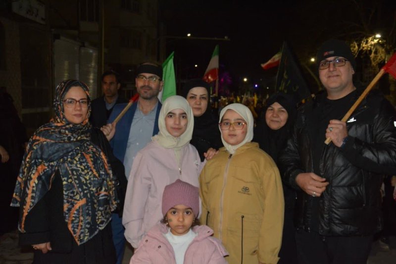 قاب هایی از تجمعات شبانه نحن منتقمون در شهر کرمانشاه