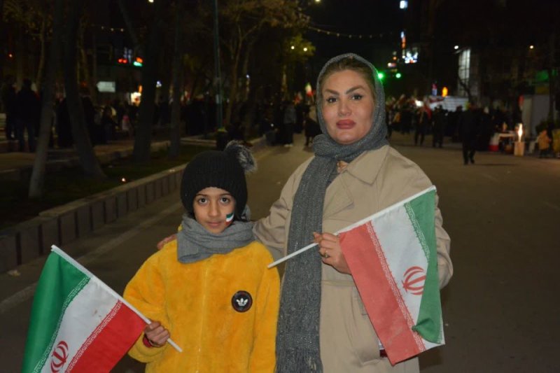 قاب هایی از تجمعات شبانه نحن منتقمون در شهر کرمانشاه