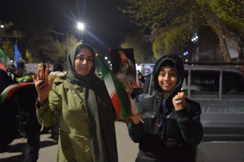 قاب هایی از تجمعات شبانه نحن منتقمون در شهر کرمانشاه