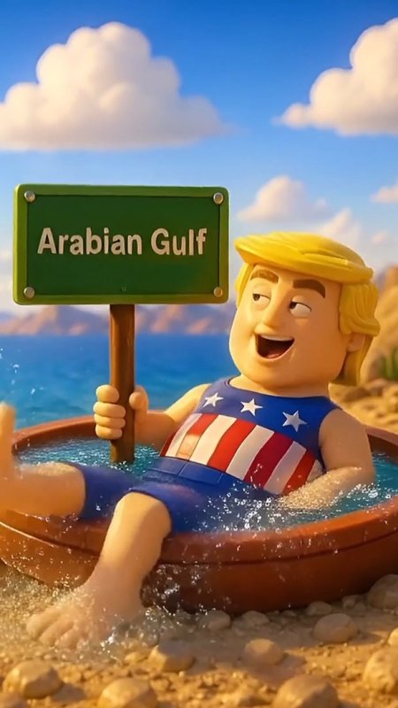 تشت توهم خلیج عربی