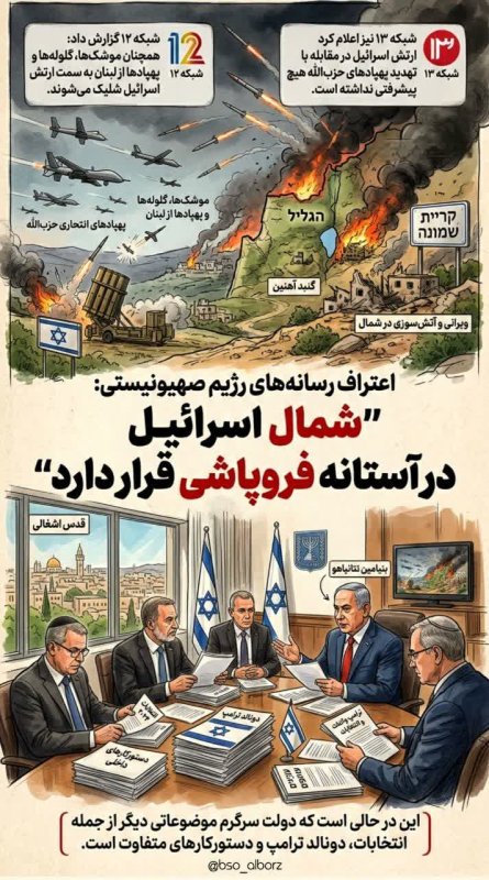 در آستانه فروپاشی...