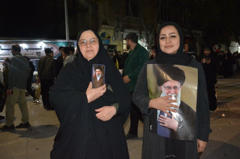 قاب هایی از تجمعات شبانه نحن منتقمون در کرمانشاه 🇮🇷