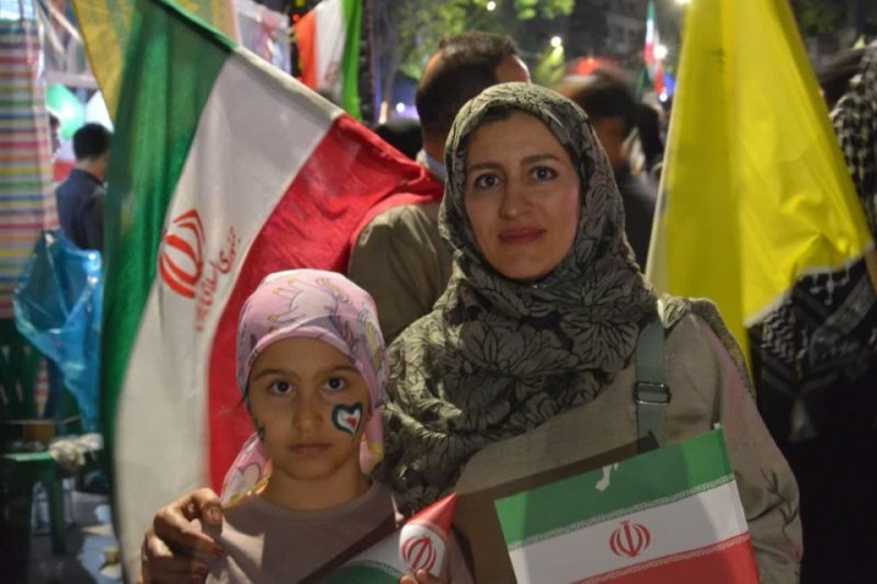 قاب هایی از تجمعات شبانه نحن منتقمون در کرمانشاه 🇮🇷