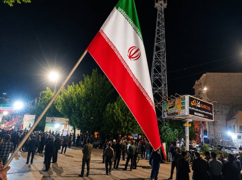 در شب‌های دورود، پرچم ایران تا صبح افراشته می‌ماند🇮🇷