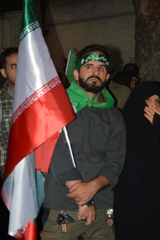 قاب هایی از تجمعات شبانه نحن منتقمون کرمانشاه