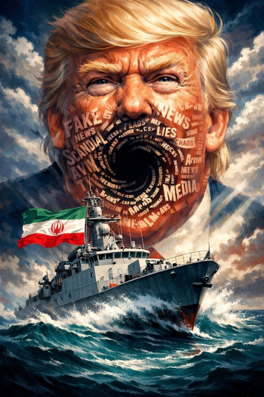 ترامپ دهن گشاد