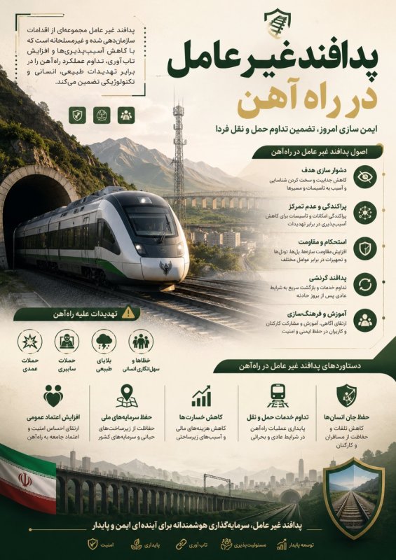 پدافند غیر عامل و راه آهن لرستان (2)