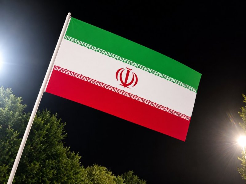 شب در دورود، روشنای پرچم ایران 🇮🇷