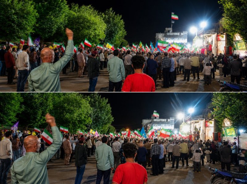 غدیر، ایران، نظام؛ مثلث وفاداری در شب‌های پر شور دورود💚🇮🇷