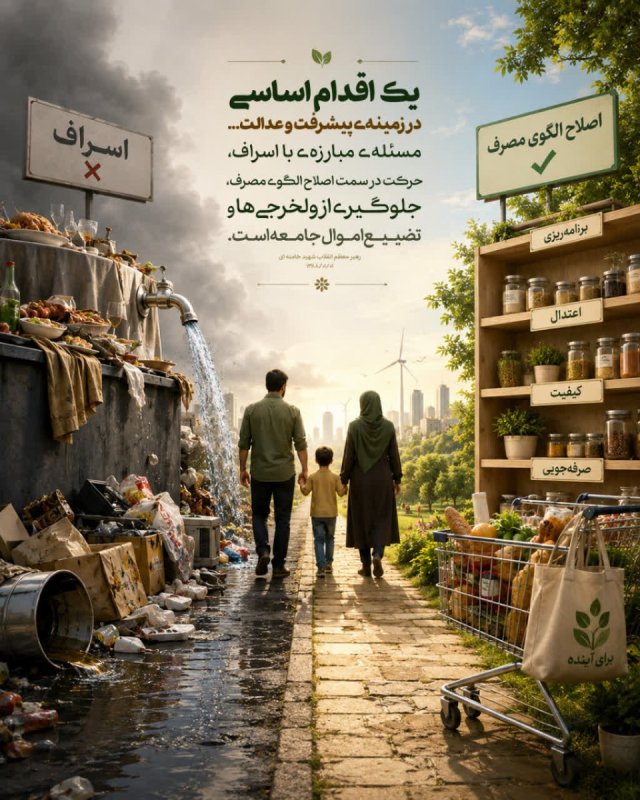 مبارزه با اسراف