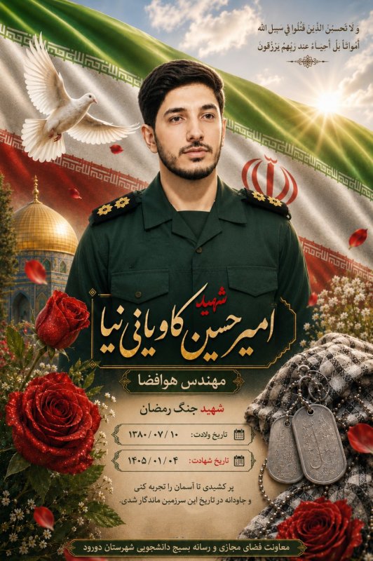 🌹شهید امیرحسین کاویانی نیا🌹