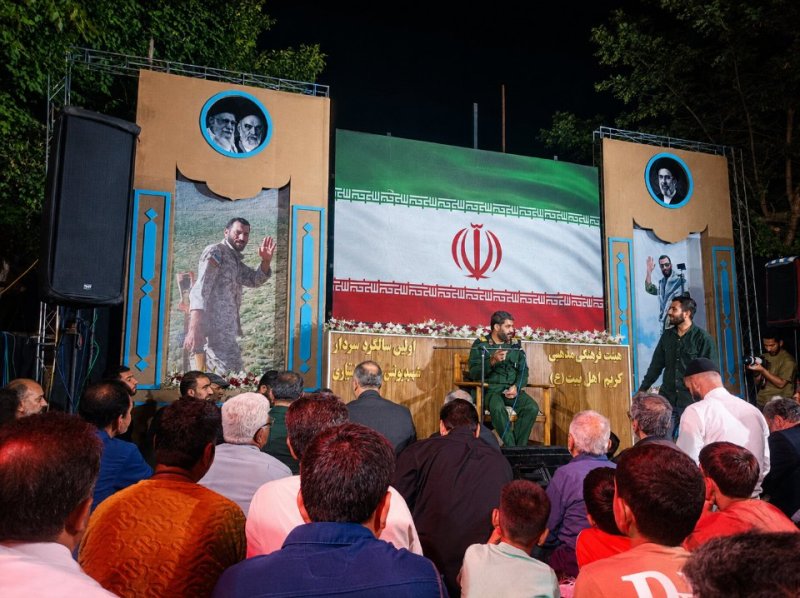 مراسم سالگرد شهید یونس ماهرو بختیاری (3)