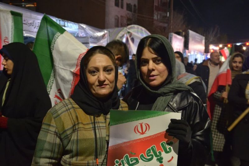 🔹قاب های از تجمعات شبانه نحن منتقمون در شهر کرمانشاه 🇮🇷
