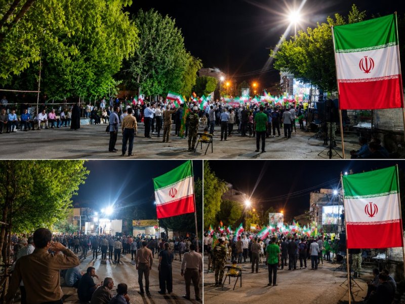 دورود، شهر سنگرنشینان ولایت در شب‌های حماسه🇮🇷