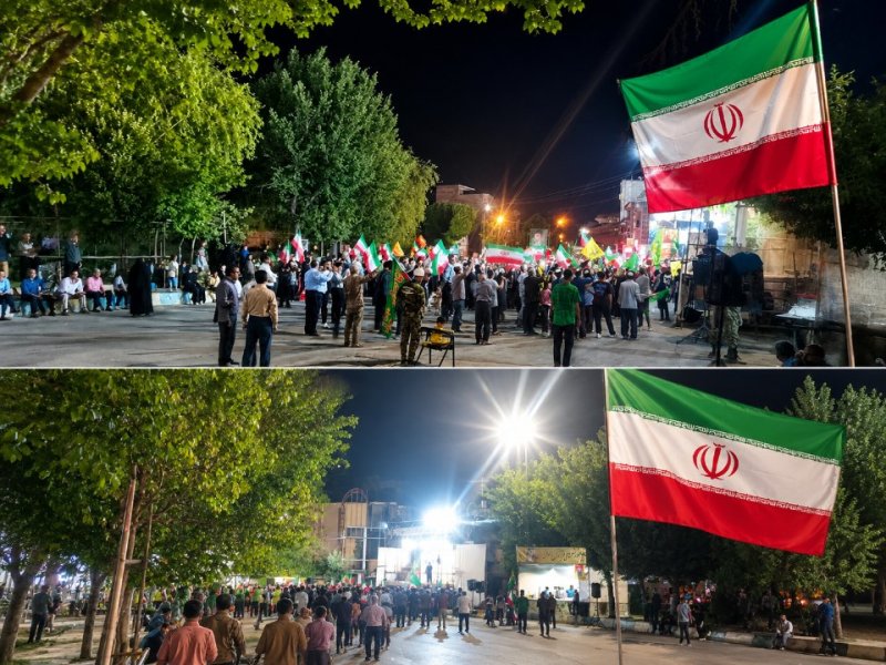 اقتدار مردم لرستان در خیابان‌های دورود🇮🇷