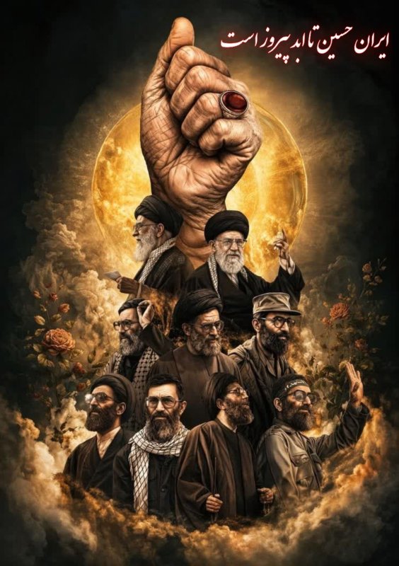 ایران حسین تا ابد پیروز است
