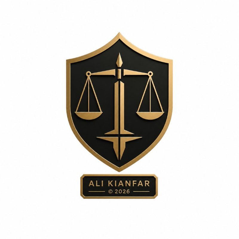 طراحی لوگو حقوقی (۱) ⚖