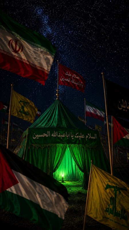 خیمه ی امام حسین