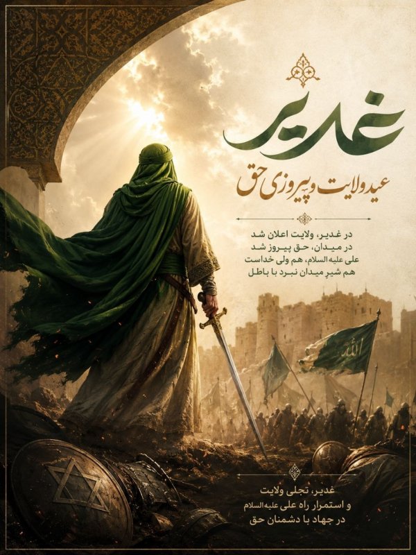 عید غدیر پوستر شماره سه ✅