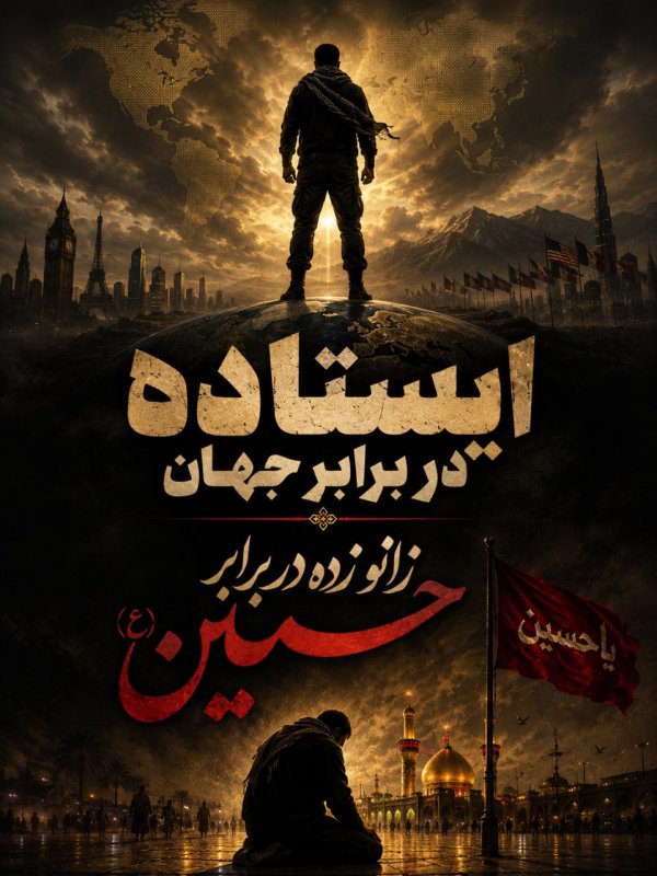ایستاده در برابر جهان/زانو زده در برابر حسین