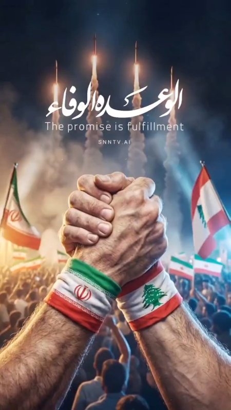 یک رگه، یک هدف، یک جبهه. 🇮🇷🤝  🇱🇧