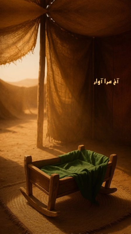 دو خط روضه علی اصغر امام حسین