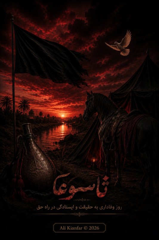 تاسوعای حسینی 🖤🌹🥀