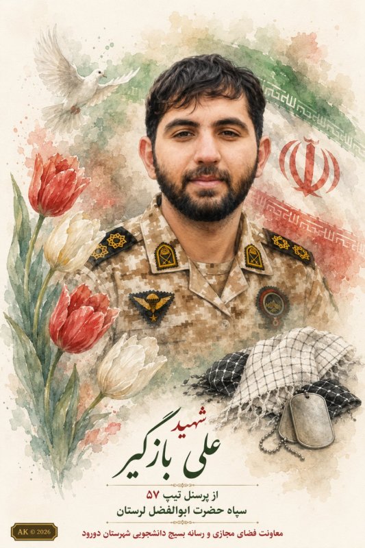 🌹شهید علی بازگیر 🌹