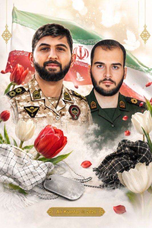 🌹شهیدان علی بازگیر و سید حسین موسوی 🌹
