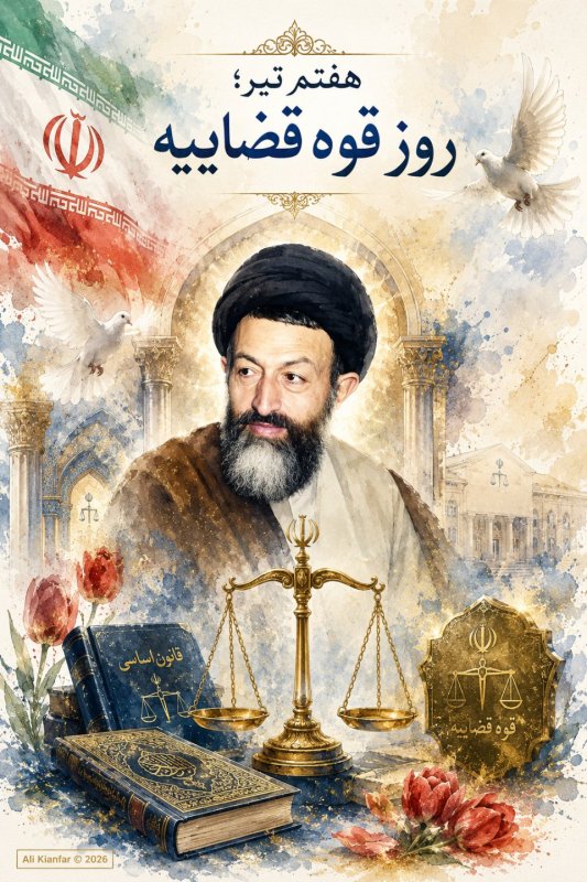 ⚖️ هفتم تیر؛ روز قوه قضاییه ⚖️