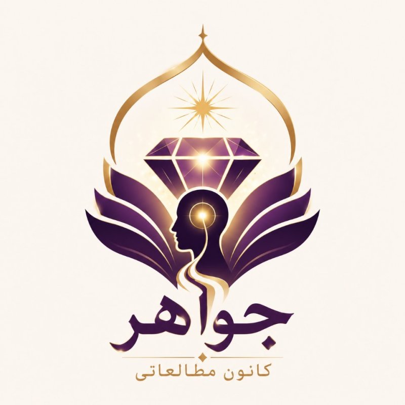 طراحی لوگو (۳) با تم بنفش