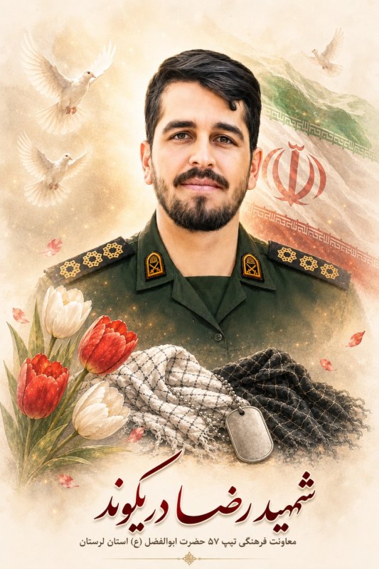 🌹شهید رضا دریکوند 🌹
