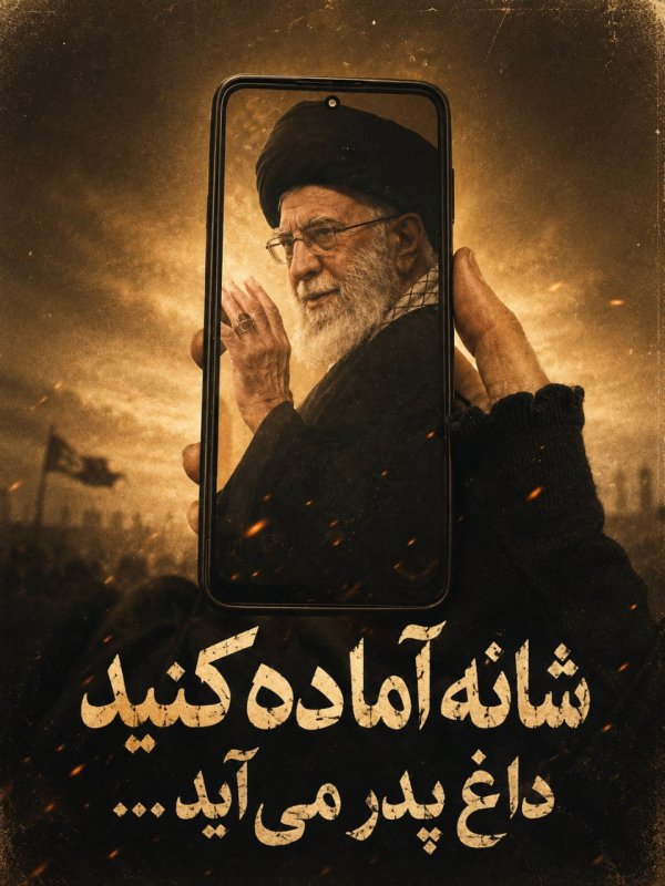 داغ پدر می آید...
