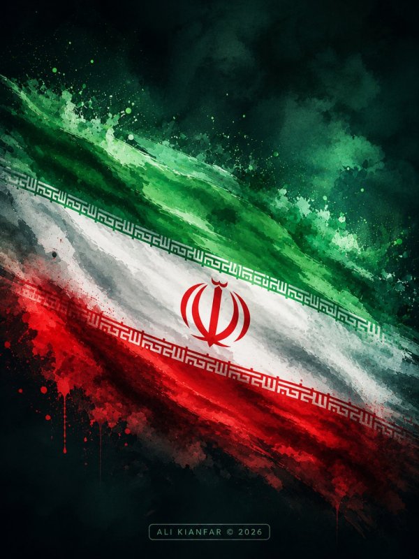 شکوه سه رنگ ایران به نام ایران 🇮🇷