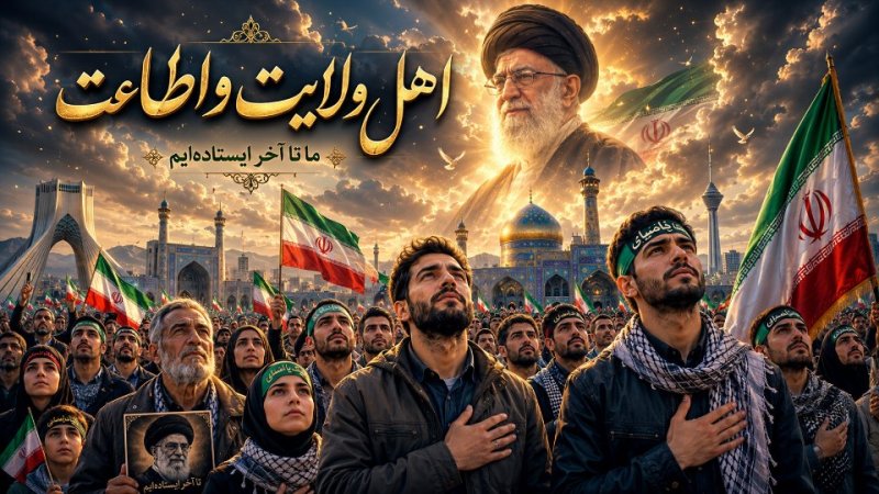اهل ولایت و اطاعت،ما تا آخر ایستاده ایم