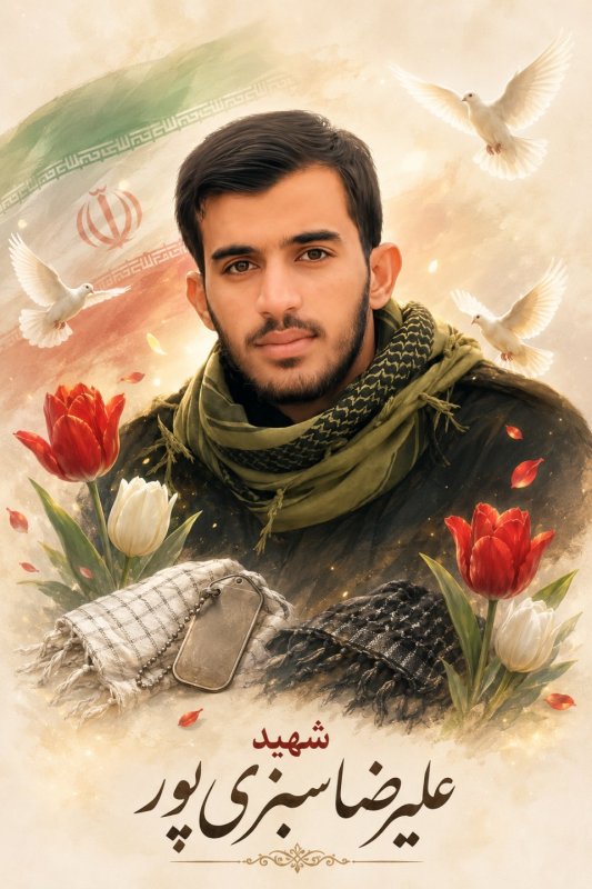 🌹شهید علیرضا سبزی پور 🌹