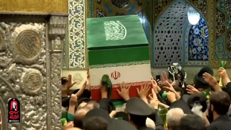 طواف پیکر مطهر سیده بشری