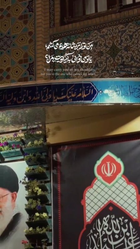 من تو را بر شانه هایم می کشم