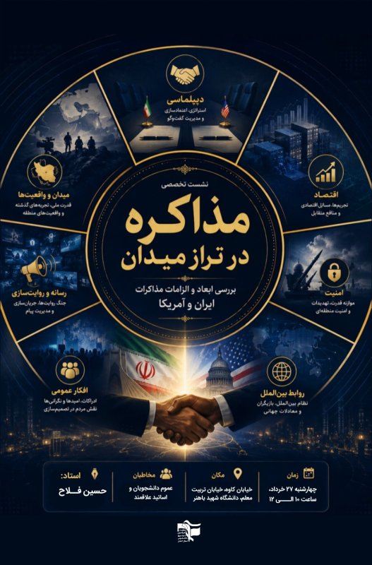 پوستر برنامه سیاسی