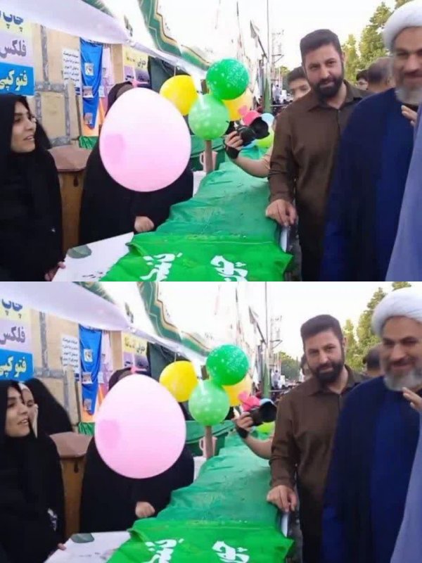 بازدید امام جمعه محترم شهرستان از موکب دانشجویی