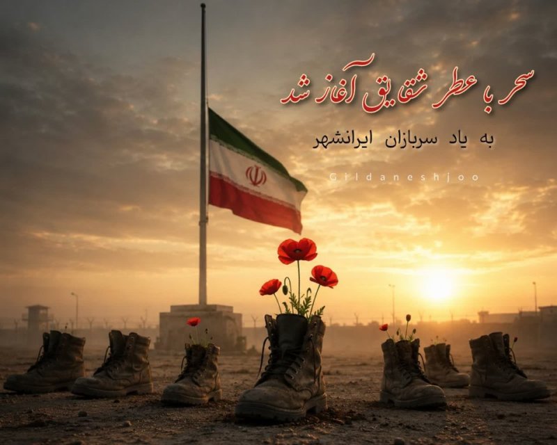 سحر با عطر شقایق آغاز شد